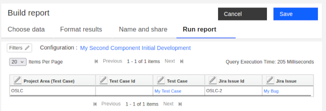 Report Result