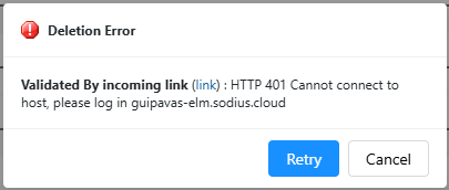 Retry discovered links