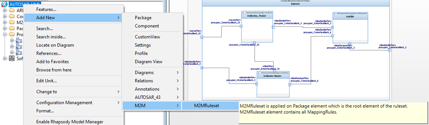 Add New M2MRuleset